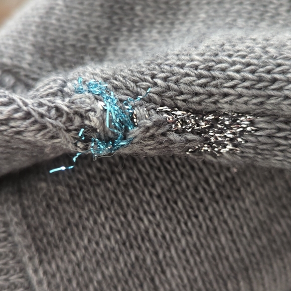 Christmas Vintage Teddy Bear Sweater Size Kids 5/6 - Picture 11 of 12